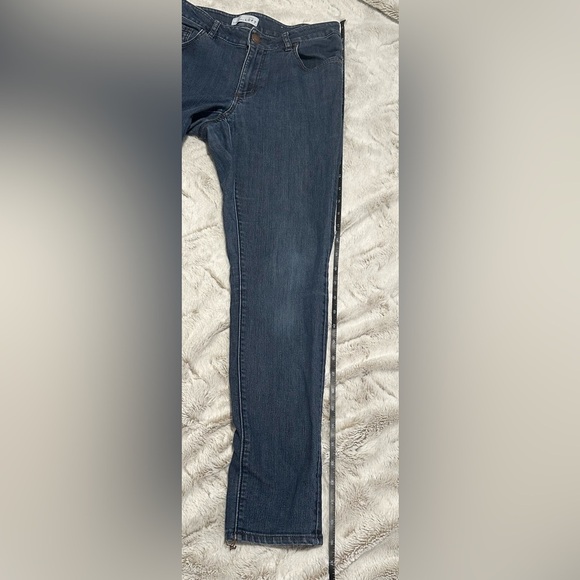 LOFT Women's Curvy Skinny Jeans P Petite- Dark Blue - Picture 7 of 16